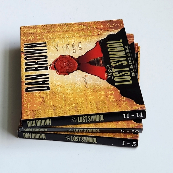 14 CDs Dan Brown Author of The Da Vinci Code The Lost Symbol Novel Unabridged - Picture 4 of 11